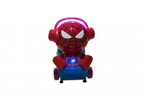 Качалка "Человек паук" с видеоигрой фото
