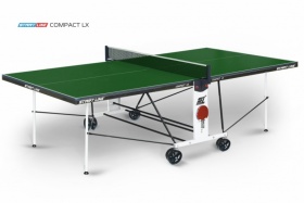Теннисный стол Compact LX green c сеткой
