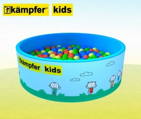 Сухой бассейн Kampfer Kids (голубой + 100 шаров) фото