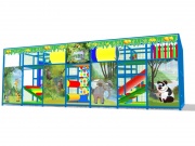 Детский игровой лабиринт "Джунгли 2" фото