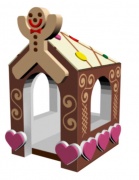 "Пряничный домик", детский игровой домик фото