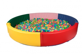 Сухой бассейн «Круглый» (четырехцветный) фото