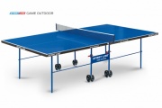 Теннисный стол Game Outdoor Blue с сеткой фото