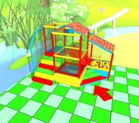 Игровой лабиринт "Кукольный домик"