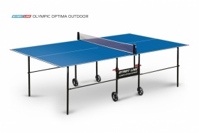 Теннисный стол Olympic Optima Outdoor BLUE с сеткой