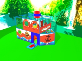 Игровой лабиринт "Кораблик"