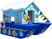 «Домик пирата», детский игровой домик фото