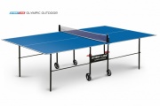 Теннисный стол Start line Olympic Outdoor BLUE фото
