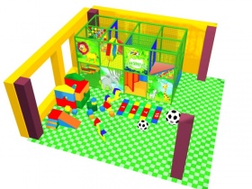 Детский игровой лабиринт "Джунгли 1"