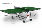 Теннисный стол Compact LX green c сеткой фото