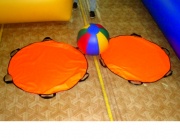 «Гигантский волейбол», аттракцион для тимбилдинга фото