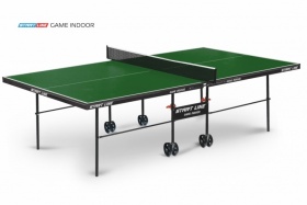 Теннисный стол Game Indoor green с сеткой